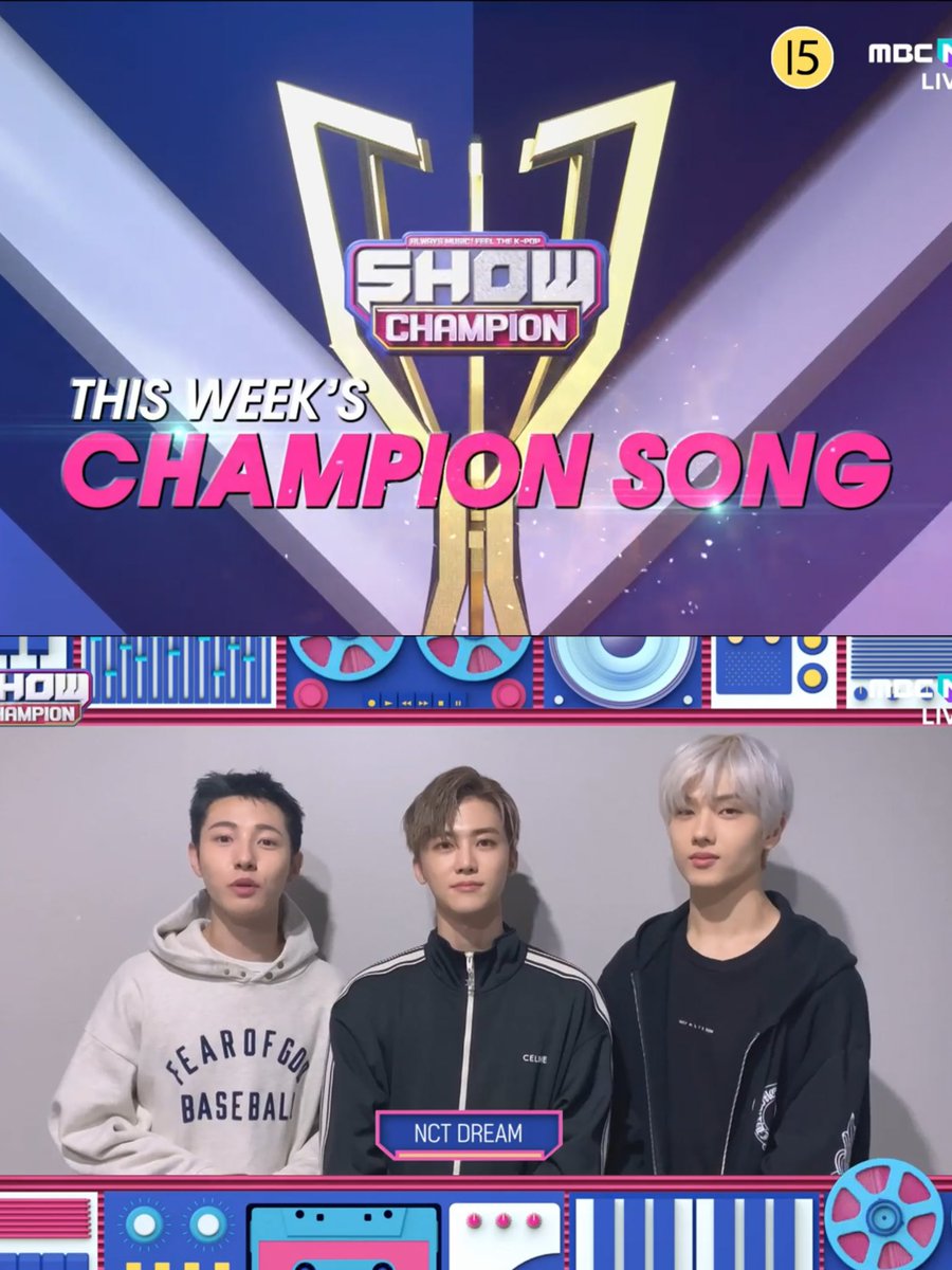 🎉NCT DREAM 쇼챔피언 1위🎉

버퍼링 첫번째 1위를 축하합니다💚
#GlitchMode1stWin 🏆
#버_버퍼링_1번째_1등이야

<a href="/NCTsmtown/">NCT</a> <a href="/NCTsmtown_DREAM/">NCT DREAM</a>