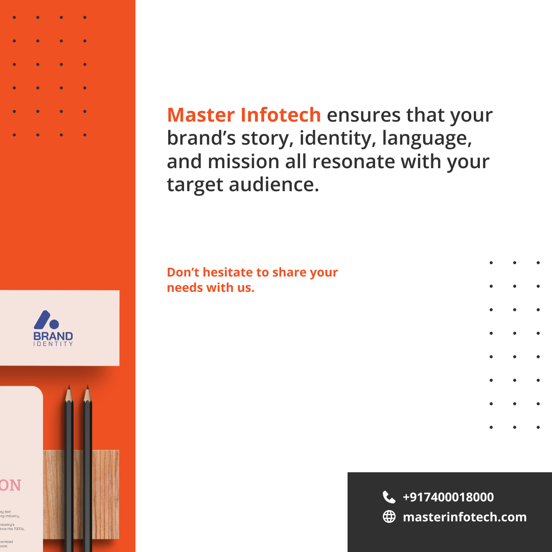 masterinfotech_'s tweet photo. Branding can be daunting if you don't have an expert brand identity design company by your side. Grow your business with a spectacular brand design with Master Infotech.
.
.
.
.
.
#branding #brandidentity #brandidentitydesign #business #businessgrowth #success #masterinfotech https://t.co/uq3q26JDZ2