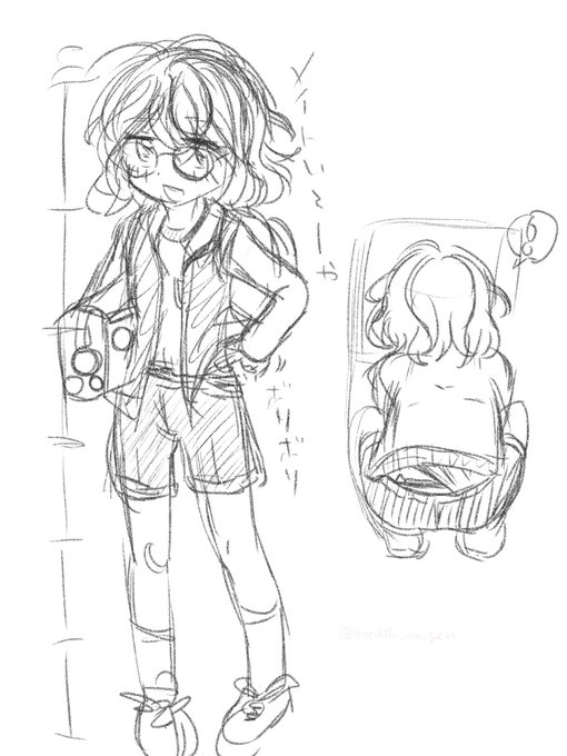 制作中のskebもうすぐ完成します
まだ着手できていないもう一つの依頼も完成次第取り掛かります

画像はいつか描こうと思っているだらしない感じのオタクjcちゃんのアイデアラフ 