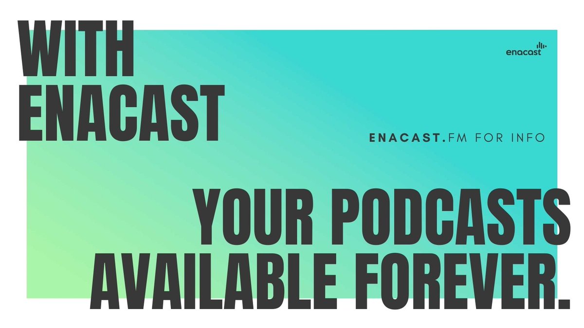 EnacastIntl's tweet photo. Original and interesting contents are created on your radio every day, don't spoil them. With EnaCast these will be available online forever.

📲 Open up your radio to the digital world with EnaCast.

https://t.co/utpJB0S5Lw https://t.co/cCtWPQXlpu