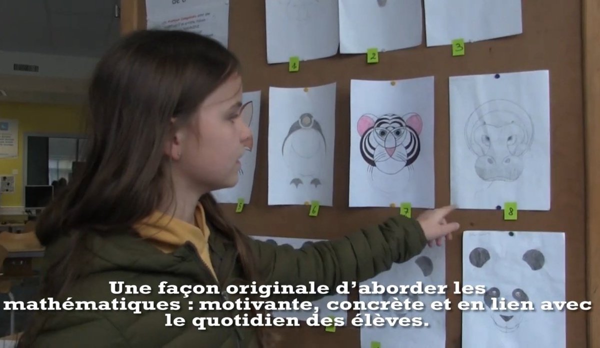 ➖➕➗Mathématiques en forme(s) au clg M. Clavel d'Avallon ! Pour la 11e édition de la #SemaineDesMaths, les collégiens ont créé des personnages des fables de la Fontaine en tangram, dessiner des animaux en figures compassées.. 
↪ youtu.be/Ld3moKrtDS4
<a href="/DraeacBFC/">DRAEAC</a> <a href="/CAST_Dijon/">CAST Dijon</a>