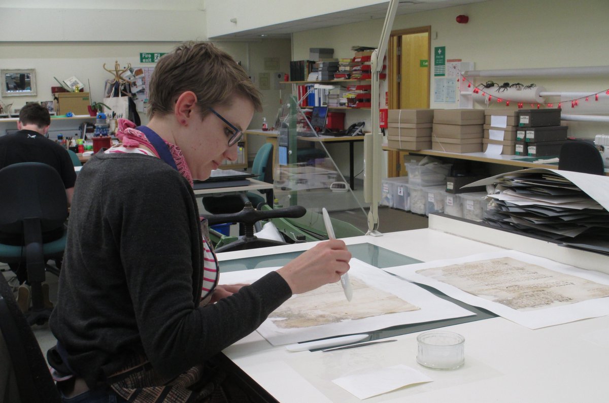 TheBiblioGeek's tweet photo. Show us your #ConservationStudio for @ARA_PCG!
I work across two studios, at @SomHeritage and @DevonHeritage. You can see that they are quite different, but both have plenty of space for spreading out!
#Archive30 #YourWorkplace #Day8 #Conservator #WorkSpace https://t.co/g0FAAZwFnE