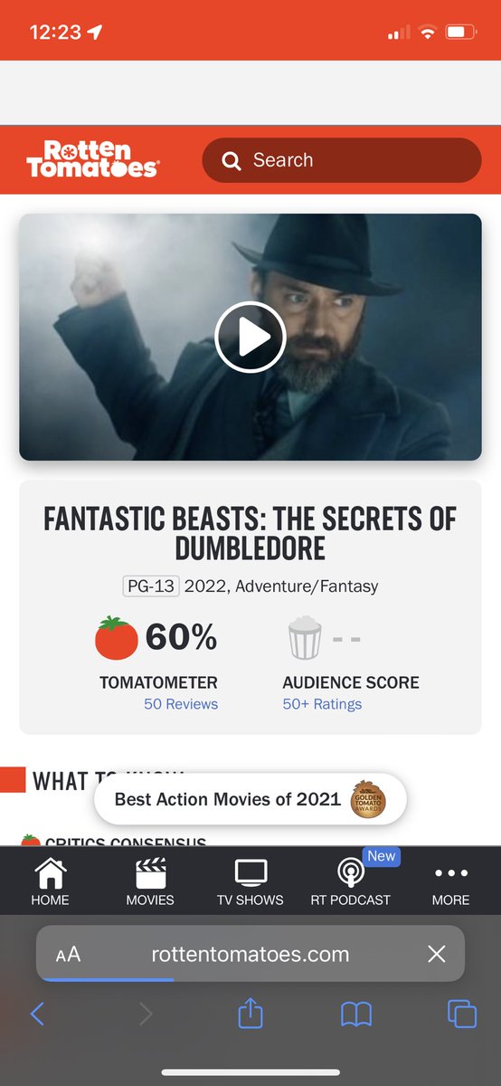 MVbemine's tweet photo. le prime recensioni disponibili di Animali Fantastici: I segreti di Silente dividono la critica che ha avuto l’opportunità di vedere il film in anteprima: tutti però confermano che il film è un gigante passo avanti rispetto al film precedente. #AnimaliFantastici3 https://t.co/S5ZnHwFPpd