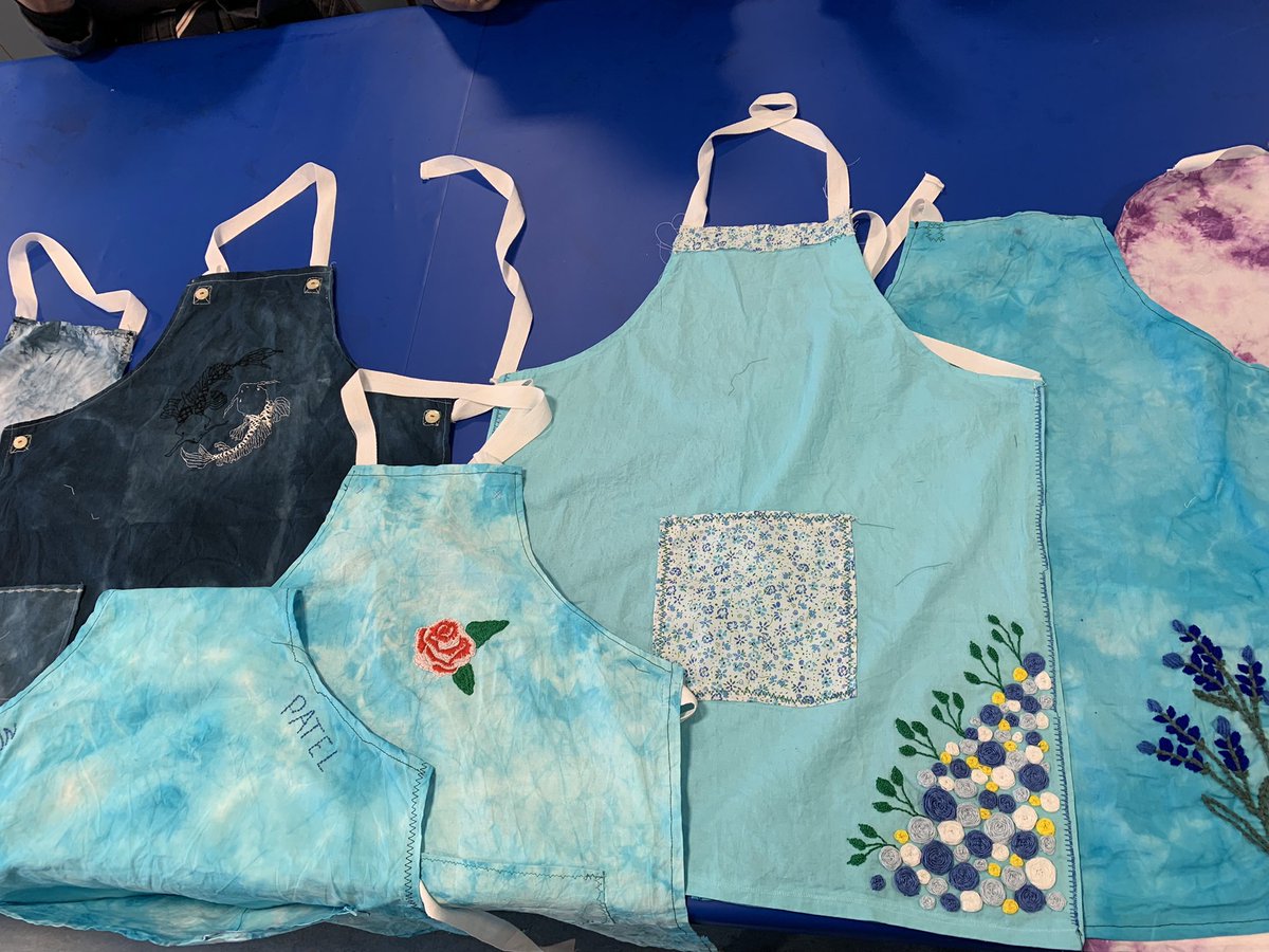 rusheymeaddnt's tweet photo. Year 10s working really hard to create their own Aprons from scratch @RusheyMeadAcad this has been a fun project! #rushey2workhard #textiles https://t.co/NoVQv9w05A