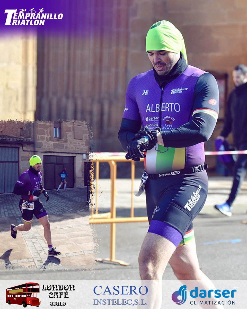 El domingo tmb mandamos un equipo el Duatlón por Relevos de Bañares organizado por <a href="/fertririoja/">fertririoja</a> Se notó q no estamos acostumbrado a distancias tan explosivas pero disfrutamos de una gran mañana #LondonCafeSiglo
#CaseroInstelec
#DarserClimatizacion 
#tempranillotriatlon