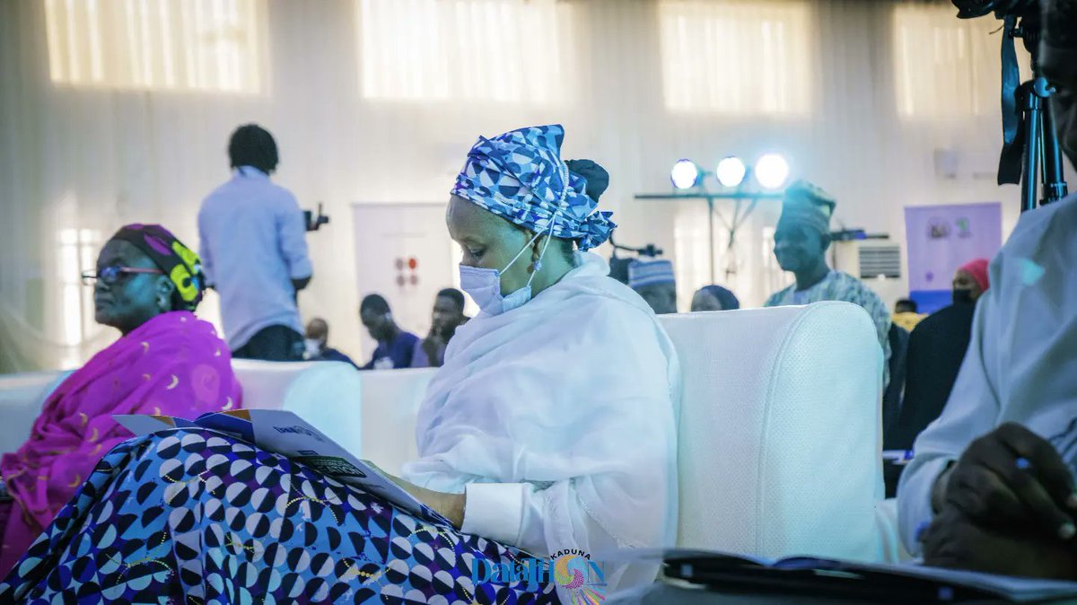 ClickOnKaduna's tweet photo. It was truly amazing to have the Honorable Commissioner for Health deliver a gripping and inspiring keynote speech at the finals of the Kaduna Datathon.
Thank you for supporting the next generation of data scientists in Nigeria.
#KadunaDatathon #DataScience https://t.co/v2iFTCzi56
