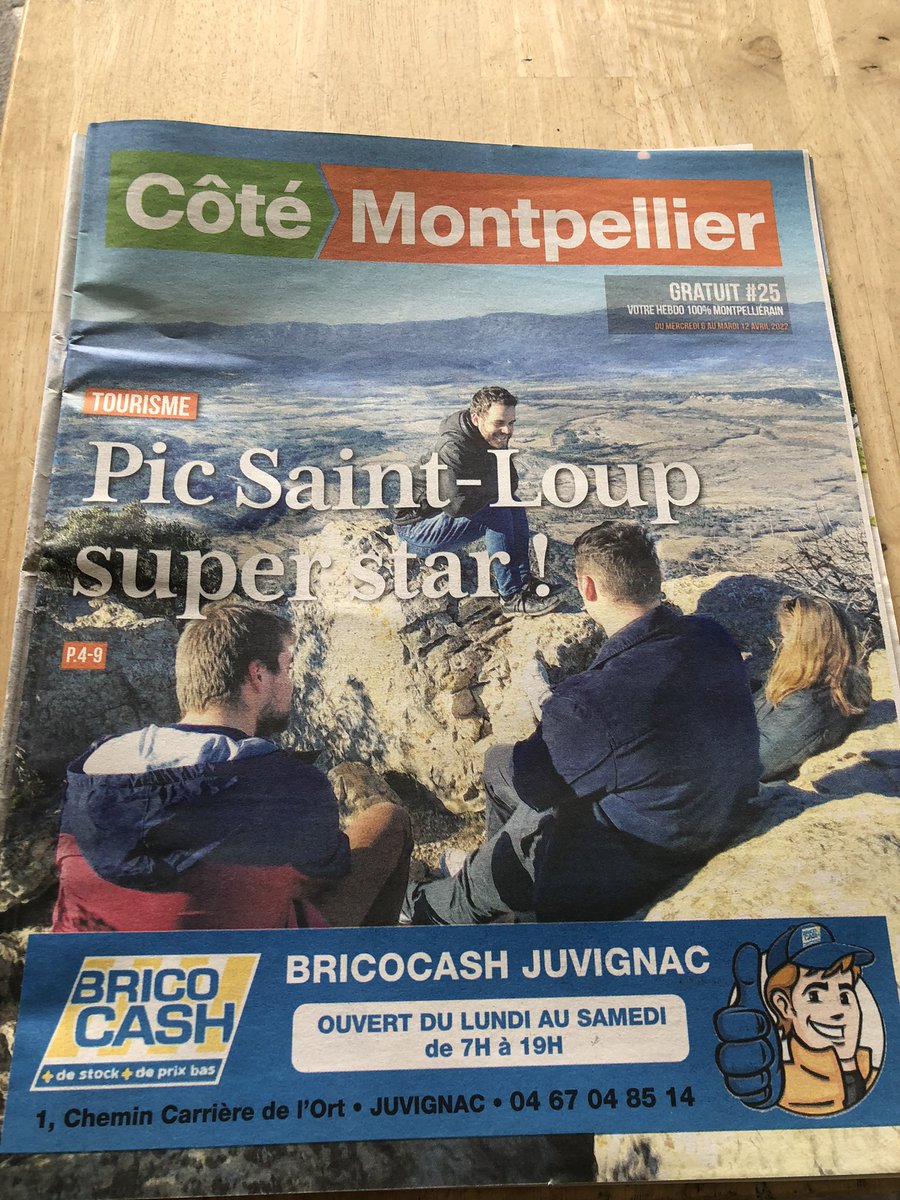 CoteMontpellier's tweet photo. Le voilà ! Votre 25e numéro de @CoteMontpellier est dispo ! Pour tout savoir sur @MontpellierDans, sur le vaste plan #Sante de @CaroleDelga @Occitanie au plus près de chez vous. Sans oublier les interviews de Lucas #Pellas prodige suédois du @mhbofficiel et d @PensoEric #Culture https://t.co/jauuxvFzAi