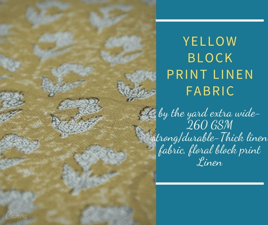 Yellow block print Linen Fabric
Learn more: etsy.me/3r7B50L
#yellowblockprint
#linen
#fabricbytheyard
#thicklinen
#floral
#fabric
#visitmyshoptoday
#hautecouture
#linenclothingwholesale
#fabriclinen
#womensfashion
#cushioncovers
#curtainsdesign
#womensfashion
#linenfabric