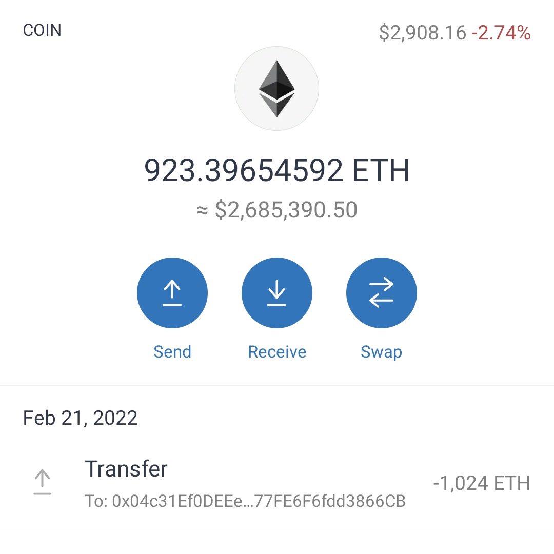 A person who retweets, follows me will receive 20 $ETH ($60,000) (yes, for real)

Drop your wallet address.