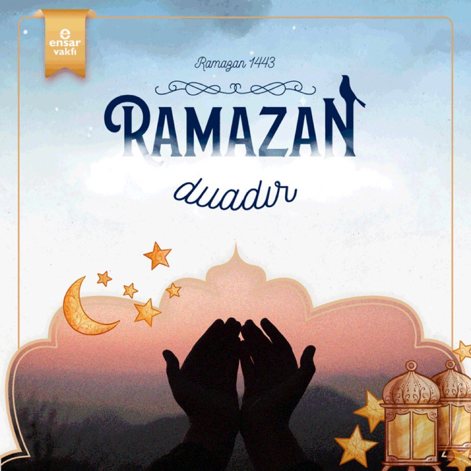 Ramazan duadır... ✨

#ramazan 
#Ramazan1443
#EvlerimizRamazanOlsun