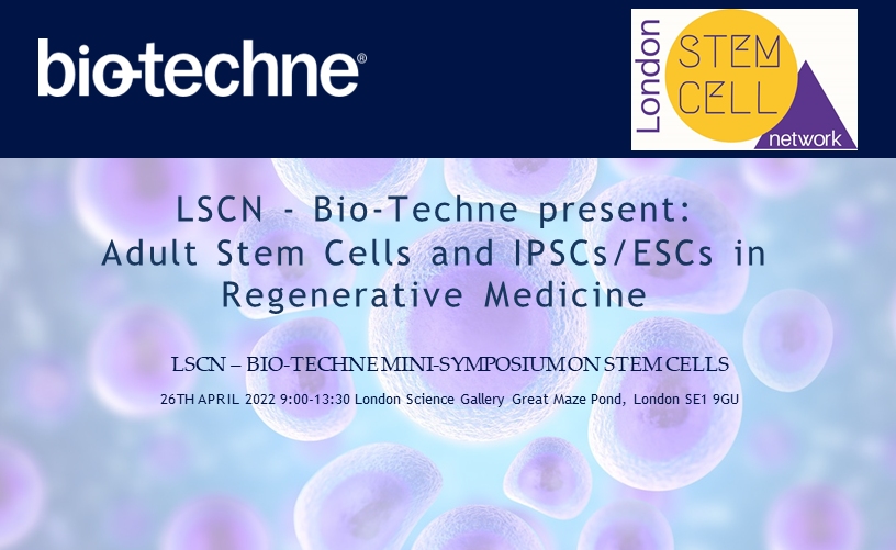 DrKool15's tweet photo. Excited to pre-announce the co-organized by LSCN and Bio-Techne mini-symposium at the Science Gallery in London. Tickets are free but please pre-register (live on Friday) here: https://t.co/gFh1Aszz6H   #lscn #kcl #sciencegallery #stemcells #organoids #regenativemedicine https://t.co/9vT1XqnNFy