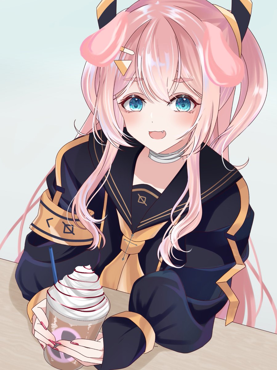 Nami_Dancho's tweet photo. Secret Menu: Puppuccino ♥
Das MLEM~ ♥ wird hier großgeschrieben.
Besteht eigentlich nur aus Sahne für alle, die kein Kaffee mögen. xD ♥
-----------------------------------------------
Amazing Artist is: @kisoapple ♥
Love it so much! ;w; It is so adorable >w< ♥
#drawmi https://t.co/nEy30z3XMx