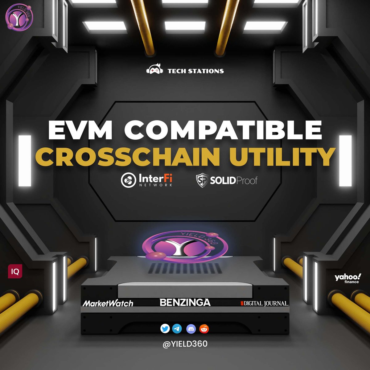 #Yield360 one of the very first rebase auto compounding project which supports EVM Compatible Chains at one place!

Calculate APY here: app.yield360.io/Calculator
Fairlaunch Soon!

#yield360 #Y360 #Autocompounding #autostaking #StakingRewards #APY #highapy #rewards #titano #APY