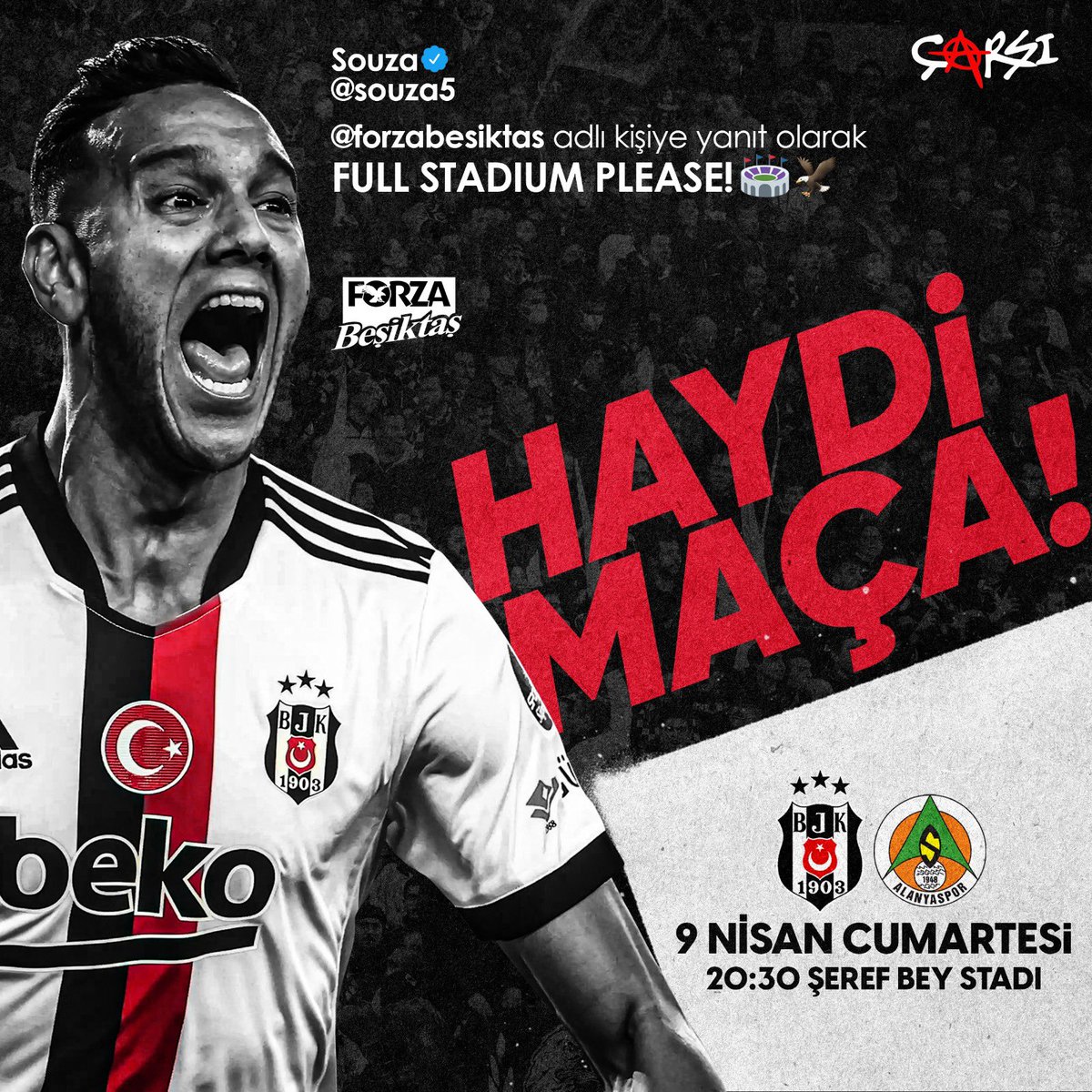 souza5's tweet photo. @forzabesiktas 🤝🦅 https://t.co/ZBxJWKjCIY