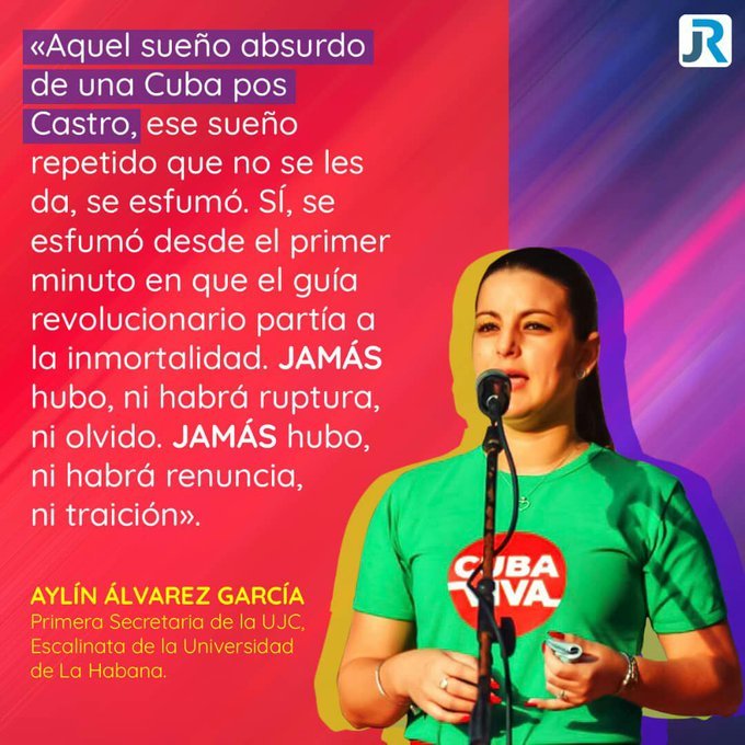 AlmaCamila1985's tweet photo. Y #Cuba seguirá su rumbo por el socialismo, porque las ideas no mueren, cuando son justas se multiplican! 
#CubaVive
#VamosConTodo https://t.co/l1LYrlv2jU