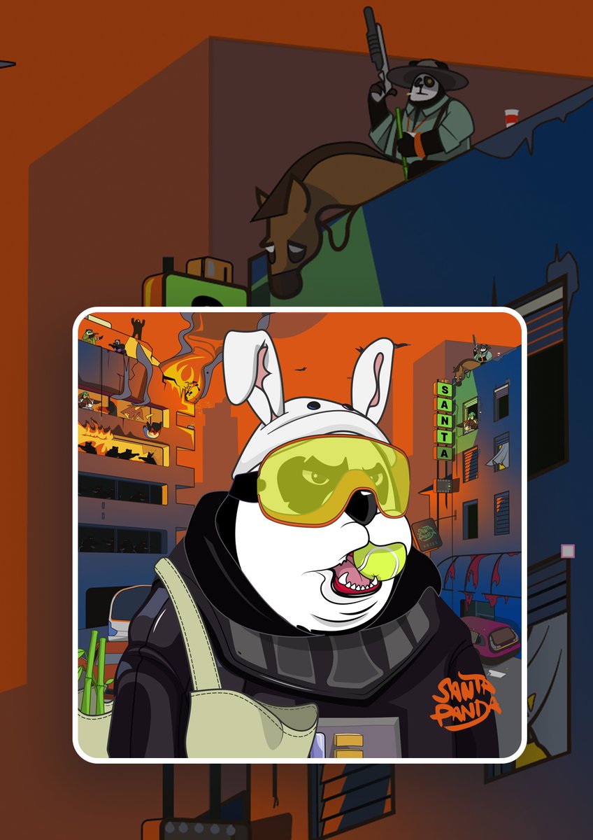santapandanft's tweet photo. post_apocalyptic situations... Coming Soon!
@opensea
 #NFTCommunity #panda #zombie https://t.co/m2MAujyYnw