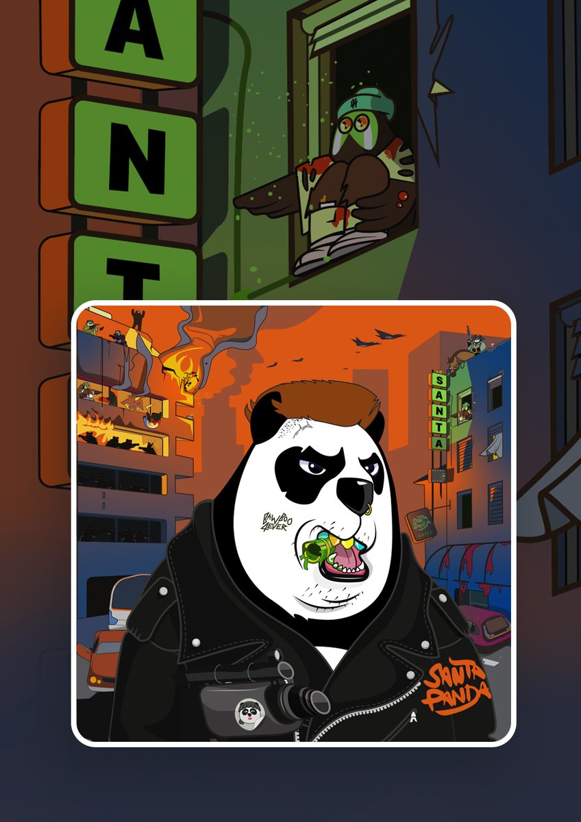 santapandanft's tweet photo. post_apocalyptic situations... Coming Soon!
@opensea
 #NFTCommunity #panda #zombie https://t.co/W4hhCjfCxa