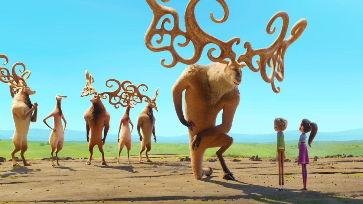 Leap into the magical world of Megaloceros Giganteus! Riverdance: the Animated Adventure; now available to stream on Netflix worldwide and on Sky and NOW TV in the UK &amp; Ireland!