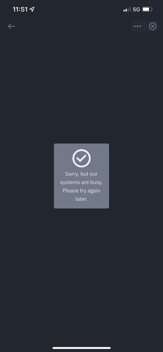 RobBennett82's tweet photo. ⁦@binance⁩ what’s going on? #binance #crypto #systemfail https://t.co/ENMvxGqvcu