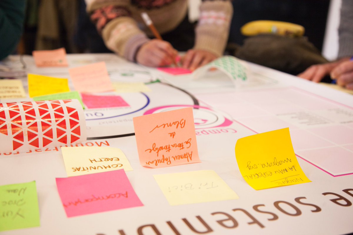 ateneucoopgi's tweet photo. Vam acomiadar el mòdul amb una sessió de treball sobre com mancomunar recursos i projectes amb Transitant @femProComuns 🧶, reflexionant sobre quins recursos existeixen i quins podem aportar a la comunitat. https://t.co/wa3O9EqmTw