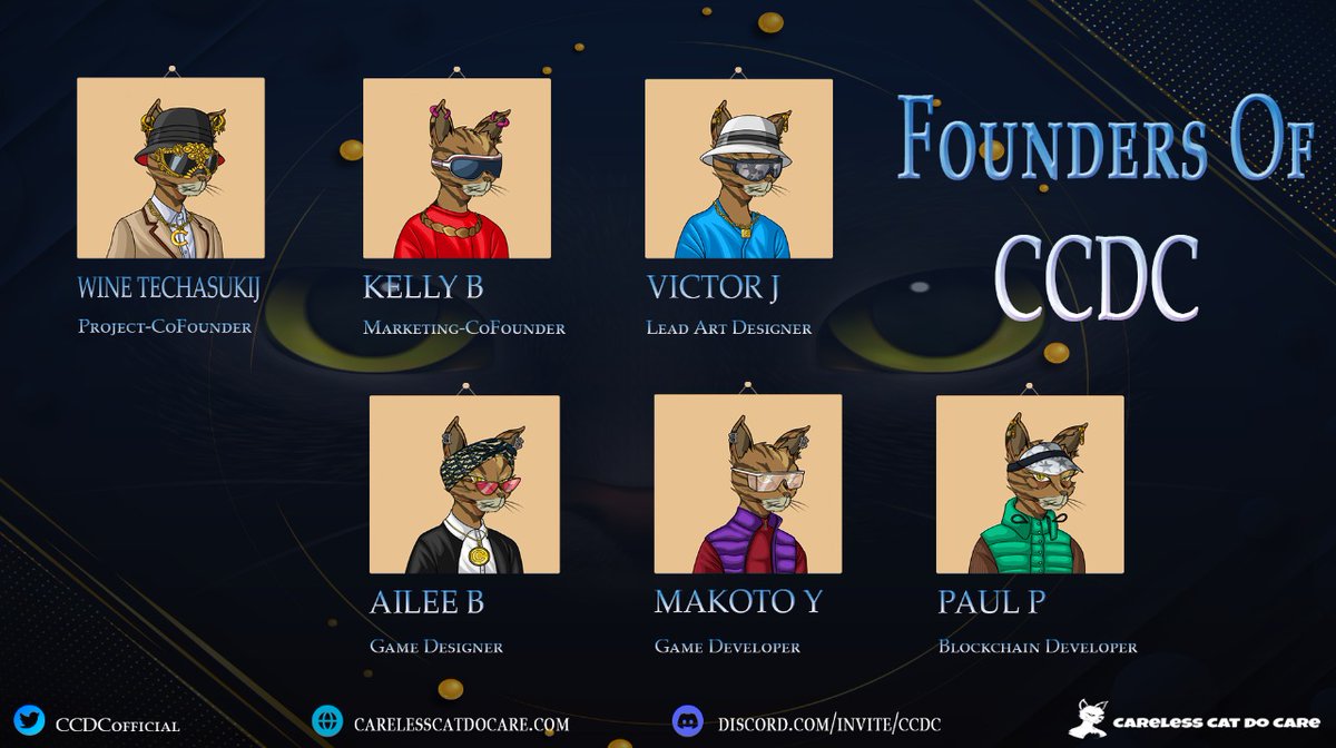 Careless cat to Care to #Metavese. On planet #1010, the evil Gorthogs, who hate all that is unique and beautiful, invade and begin killing everything in their path. Check out the team behind it. #NFT #NFTs #MetaverseNFT #OpenSeaNFT : Discord: discord.com/invite/ccdc