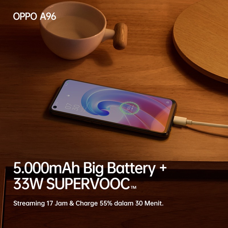 OPPOIndonesia's tweet photo. Miliki #PerformaEkstra handal dari #OPPOA96 untuk keseharian yang lebih ekstra dengan memori ROM 256GB ekstra besar &amp; RAM 8GB + 5GB. 🗂⚡️

Dapatkan penawaran eksklusif dengan pre-order OPPO A96 untuk miliki total keuntungan Rp1.359.000 terbatas dari 7 - 15 April 2022!