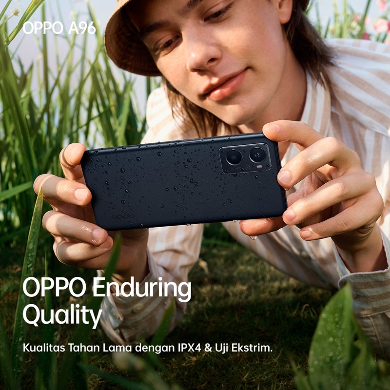 OPPOIndonesia's tweet photo. Miliki #PerformaEkstra handal dari #OPPOA96 untuk keseharian yang lebih ekstra dengan memori ROM 256GB ekstra besar &amp; RAM 8GB + 5GB. 🗂⚡️

Dapatkan penawaran eksklusif dengan pre-order OPPO A96 untuk miliki total keuntungan Rp1.359.000 terbatas dari 7 - 15 April 2022!