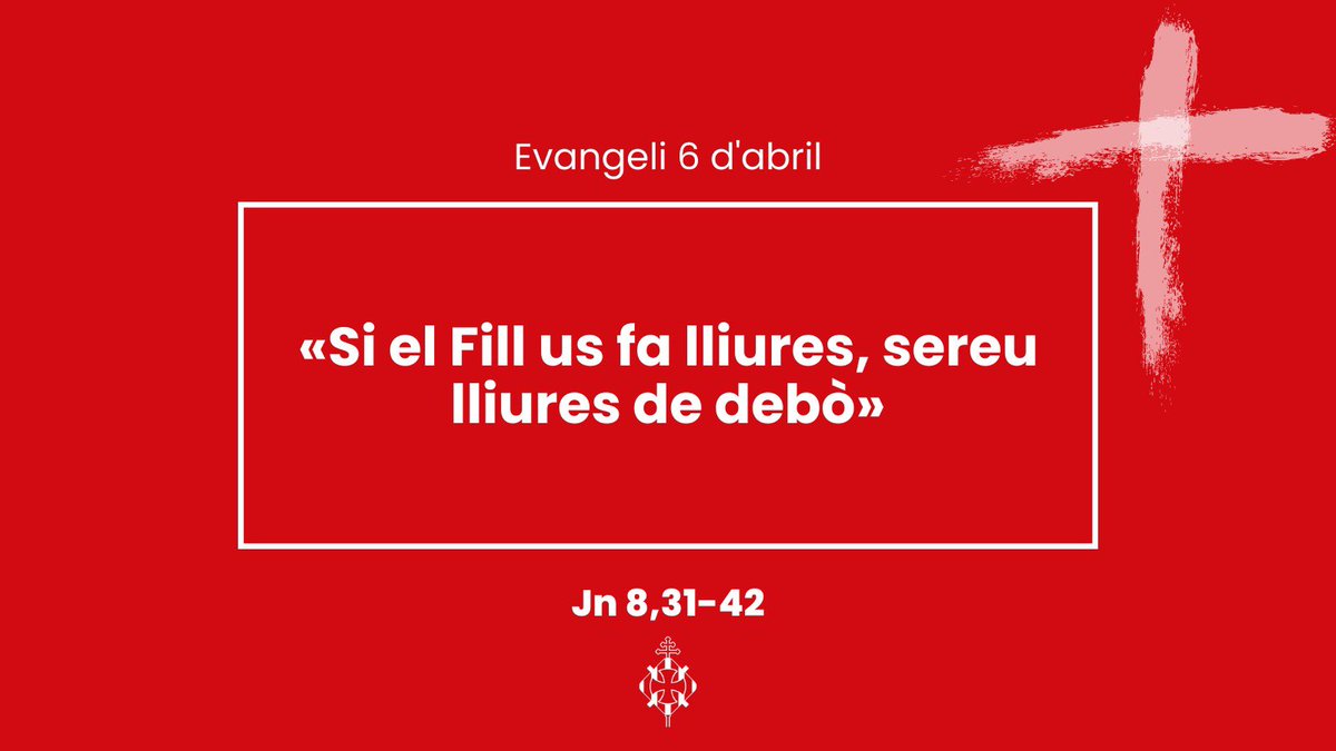 esglesiabcn's tweet photo. ✝️ Trobar les veritats i els fets verídics d’entre les notícies que llegeixis avui.

#PropòsitsQuaresma https://t.co/G0bSy3vtuS