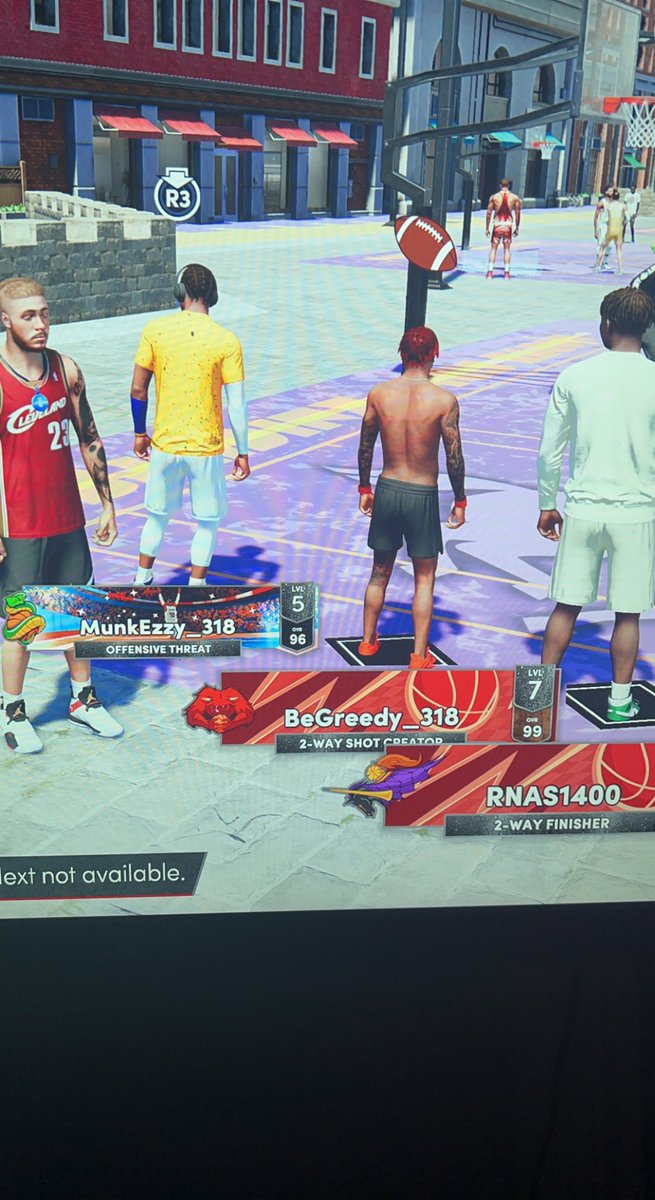 ThatBoyBitz's tweet photo. Just played @Greedy in 2k in the park and got the W. ❄️🐐 https://t.co/HkjSkQhsNY