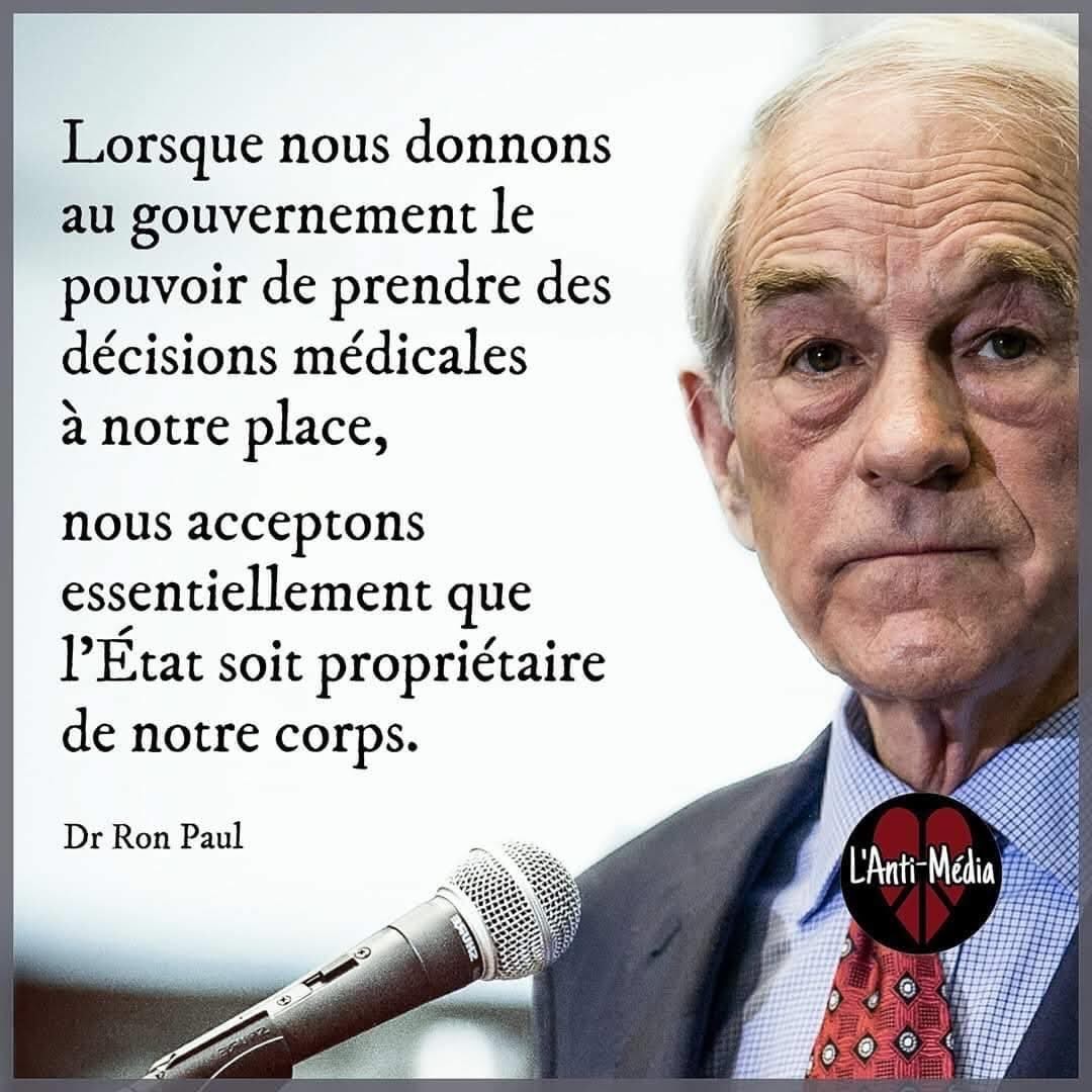 NoPassNoMask's tweet photo. @PaulCassia1 #macron a commis une série de fautes lourdes en s'en prenant au caractère inaliénable de la #Liberté 🗽 sous pretexte FAUX de sécurité, en violant les principes fondamentaux #HabeasCorpus #PrimumNonNocere, serment d'hypocrate, #CodeNuremberg
Ce type est COMPLÈTEMENT DINGUE! https://t.co/DQF0XK6tto