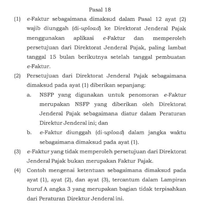 infoefaktur's tweet photo. Yuk diliat sedikit spill dari PER 03 PJ 2022. Sisanya dibaca ya di PER nya 😌 https://t.co/N0ny4w4O7D