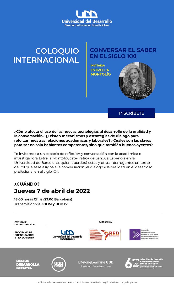emontoliod's tweet photo. El jueves 7 
a la hora mágica de las 12 de la noche
(hora europea) 

"estaré" en Chile 
conversando sobre la #conversación ⬇️

¡Qué ilusión reunirme con cientos de chilenas y chilenos!

¡Una conversación transatlántica! https://t.co/tsCswBvB81