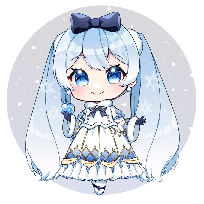 白雪ミク姫 