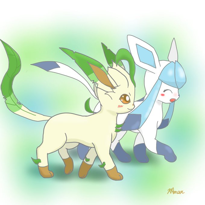 リーフィアのtwitterイラスト検索結果