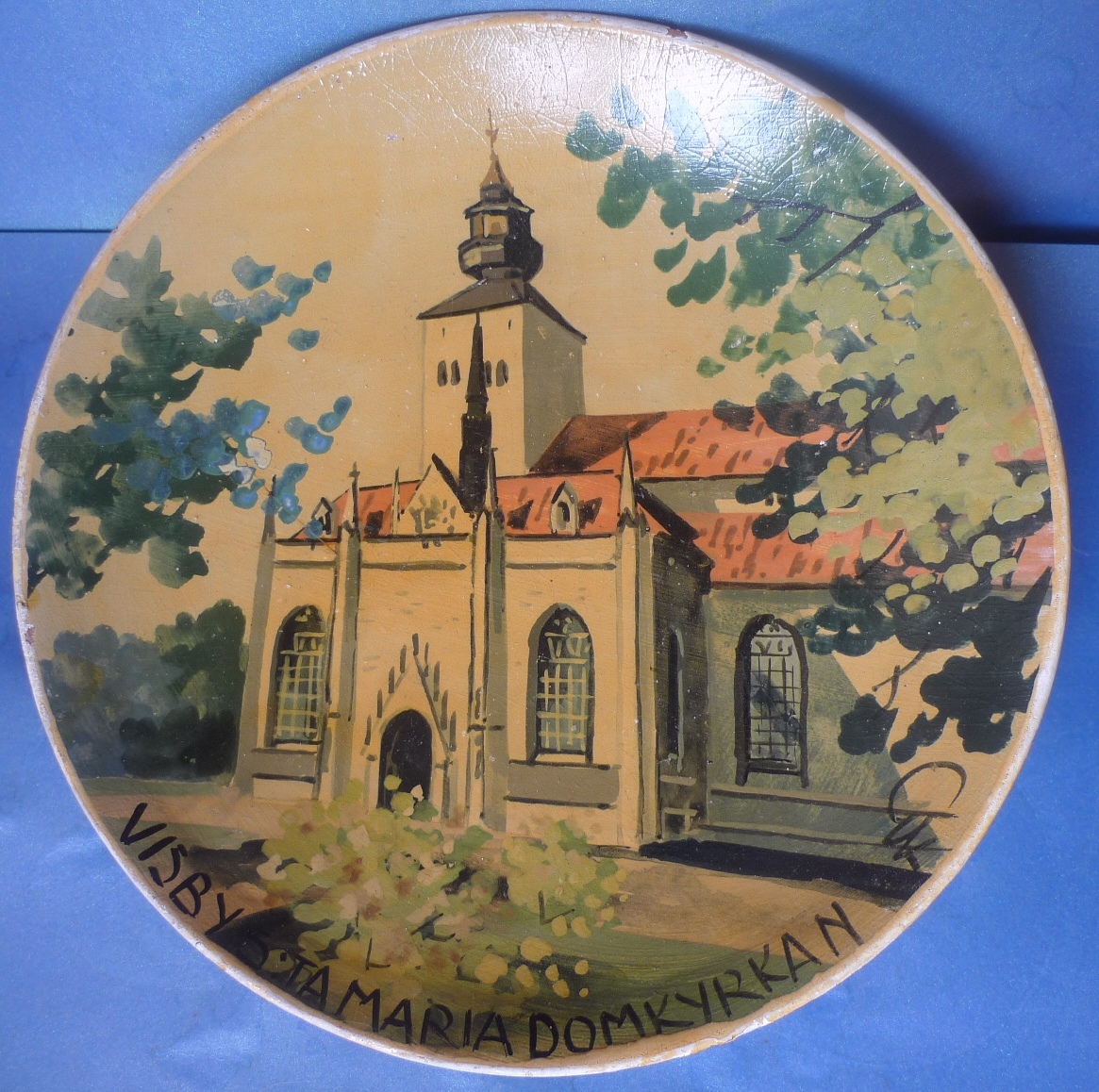 ForCollecting's tweet photo. #Old #Sweden #Scandinavian #HandPainted #Visby #Maria #domkyrka #Plate #Palque #Rare  https://t.co/218DE1uIeo https://t.co/mLBJAiMk5S
