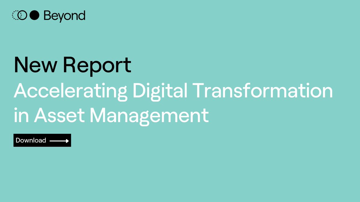 #Digitaltransformation within #AssetManagement has been driven by margin pressures, increased regulations,  &amp; customer expectations. How can Asset Managers ensure they deliver successful transformation? Download our report👉lnkd.in/eH7pFumj