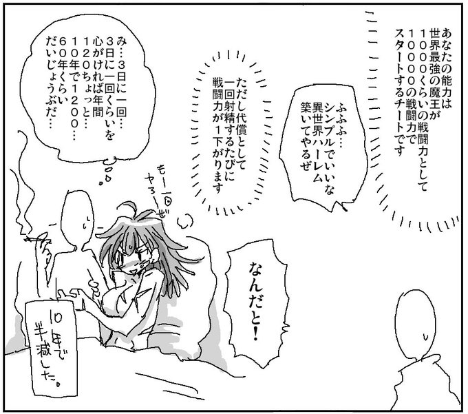 破滅へ突き進む運命なチート戦闘力異世界ハーレム 