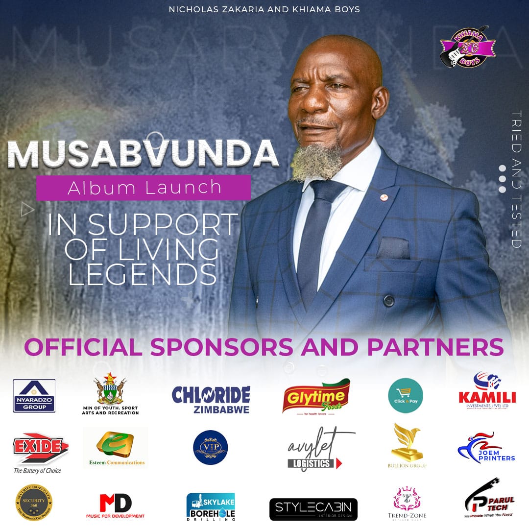 KhiamaBoys's tweet photo. #brandsthatcare 
This comes thank all our partners to the official birthday celebrations and #Musabvunda album at @Nyaradzo_Group events Hub. @ExideZim @ClicknpayZ @Stylecabinzw @bullion_group @Security360zim @trendzonewear @VIPattire @AvyletLogistics @moysarzim @GlytimeFoods https://t.co/4skUwtFIdF