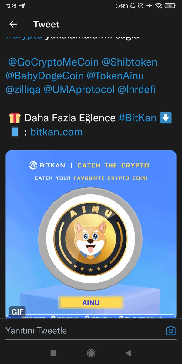 <a href="/BitKanOfficial/">BitKan</a> <a href="/bull_bnb/">BuLL 牛</a> Listtt <a href="/TokenAinu/">Ainu Token</a> Bitkan 👍

BirazSesimiziDuysunlar
Çarşamba