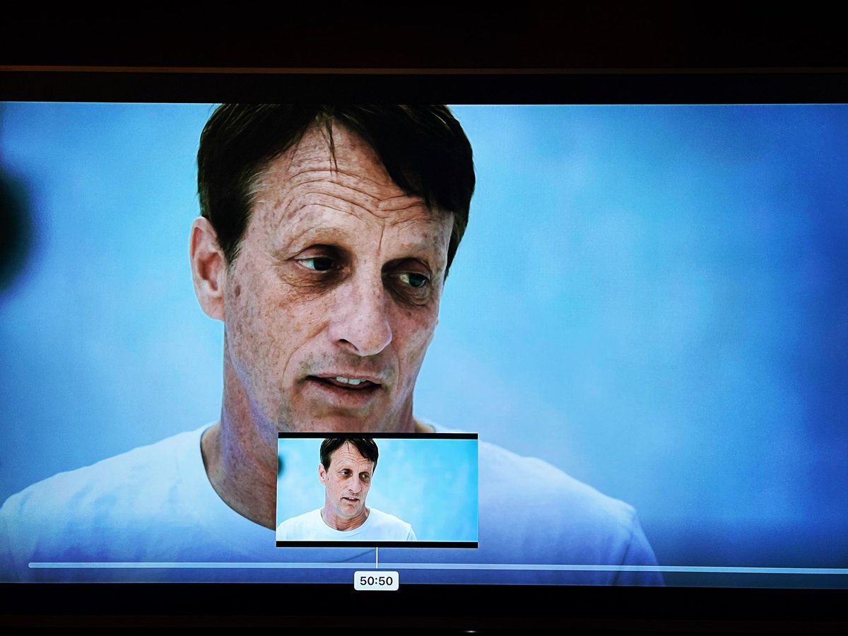 rynooch's tweet photo. Fortuitous pause on #UntilTheWheelsFallOff Highly recommend this doc. Thank you @tonyhawk for all that you’ve done (and continue to do) for the only sport that ever made room for a gawky dude like me. Pull quote for the poster: “grandparents falling from the sky” @LanceMountain https://t.co/fH57FrOF9X