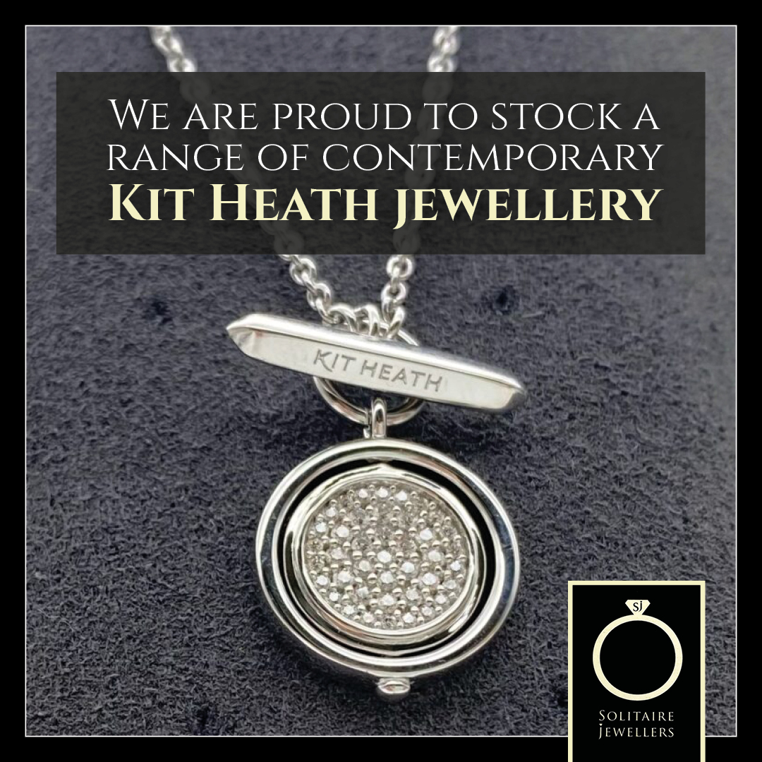 SolitaireJewell's tweet photo. We are proud to stock a range of contemporary Kit Heath jewellery, such as this intricately set, stunningly tactile T-bar style necklace. Watch the micro pave cubic zirconia twinkle as the sparkling disc catches the light. β¨
#Penge #Jewellers #KitHeath #ContemporaryJewellery https://t.co/RBenQUmnqy