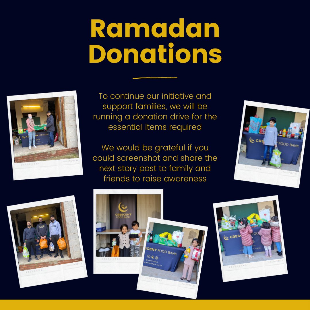 CrescentFBUK's tweet photo. The cost of living has increased dramatically, with even those families who were previously financially stable feeling the pressure.

This Ramadan we need your food donations for the ongoing support of these vulnerable families and individuals. https://t.co/aIXiCU3tlq