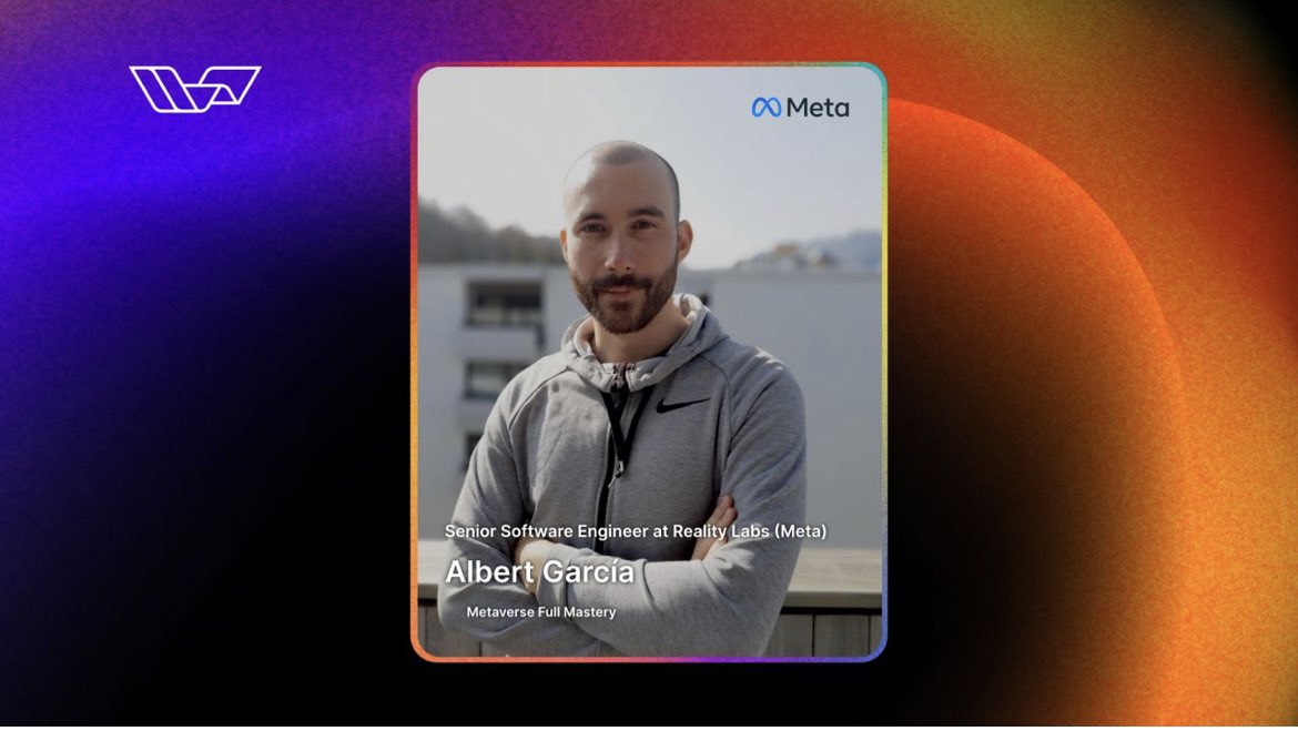 Gracias <a href="/albertgarcia93/">Albert García García</a> por tu clase magistral sobre #passthrough en el curso Metaverse Full Mastery @Virtual_Vgers 
🙌🏻🙌🏻🙌🏻🙌🏻🙌🏻🙌🏻