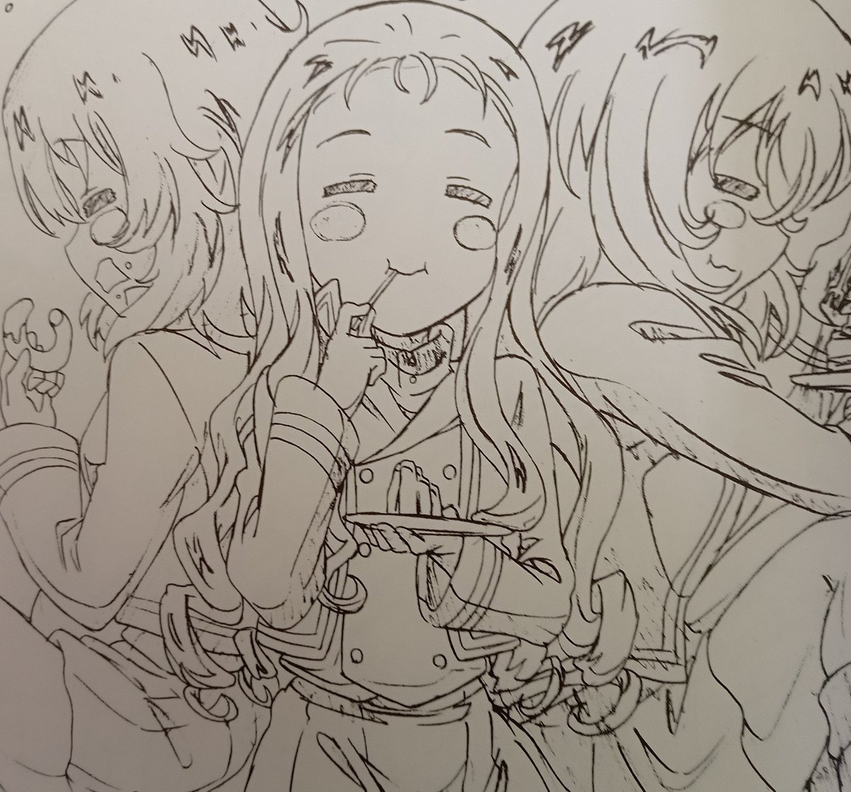 名誉!!ガルパン公認本『10周年です。ありがとうございます。皆様お疲れ様でした本』の応援絵に参加させていただきました!!やったーー!!
受注販売受付中。 #garupan https://t.co/e7pp7KsZ54 https://t.co/jaLtefAlx8 