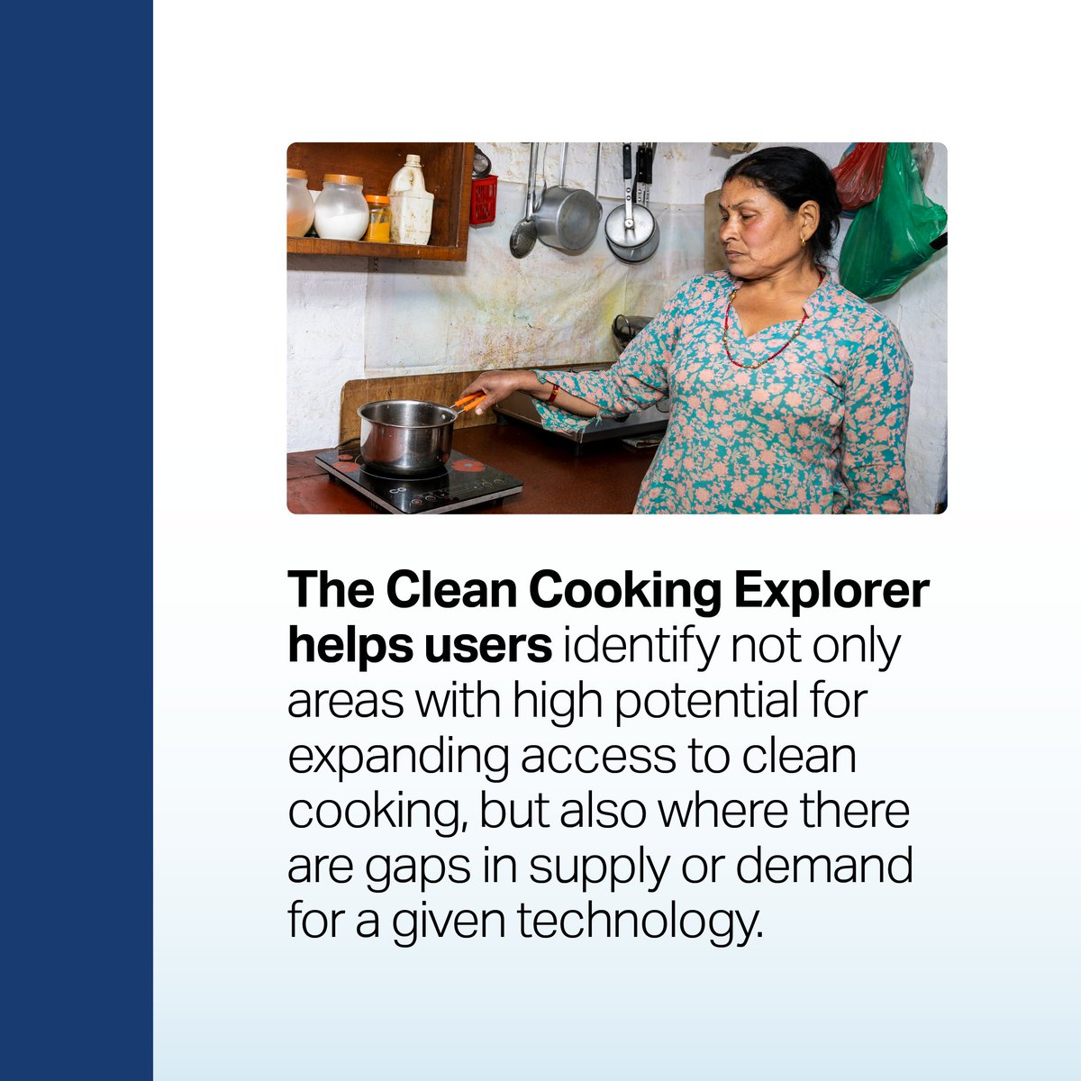 Have you seen CCA’s new Clean Cooking Explorer? Click here to discover the interactive, open-source, geospatial data tool that can help guide policymaking on increasing access to #CleanCooking. ⬇️
 
cleancookingexplorer.org