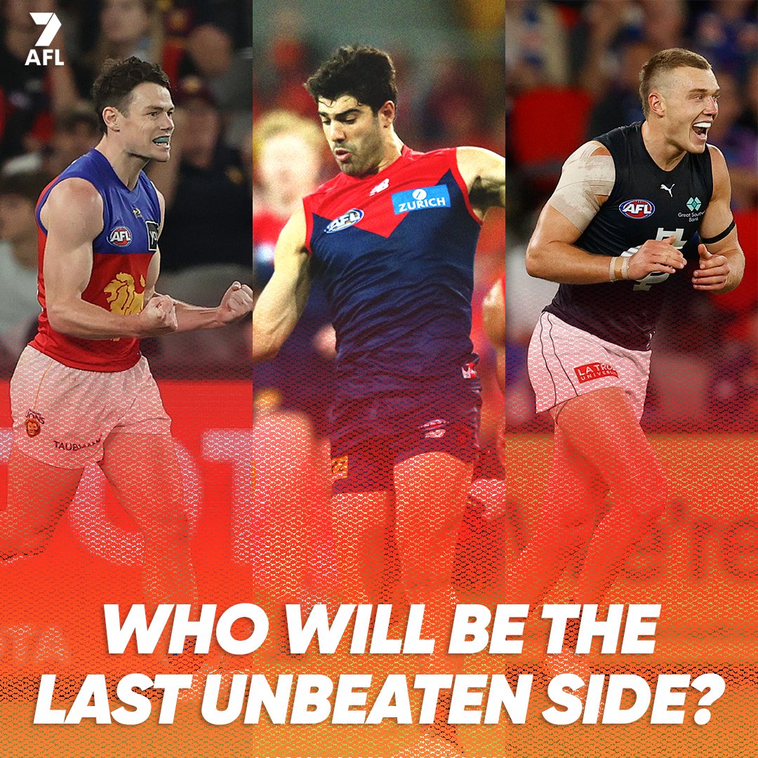 7AFL's tweet photo. The last undefeated team will be __________ https://t.co/3te6VLP28a