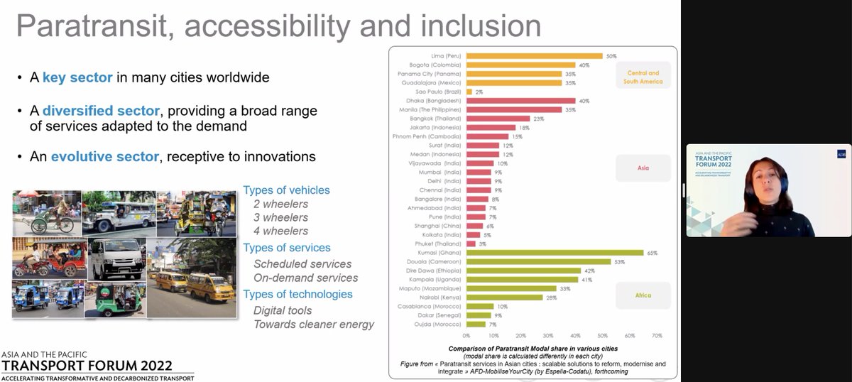 kapwaMananakay's tweet photo. #Paratransit transport sector

@CODATU_org : "An essential sector, however generating negative externalities"

#APTF22 @adbtransport https://t.co/MzWV8O7dSb