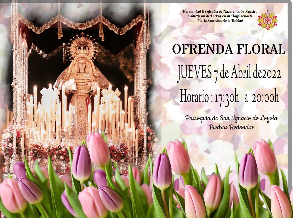 HdadUnidad's tweet photo. A 3 DÍAS…

MAÑANA OFRENDA FLORAL 

PAZ Y UNIDAD https://t.co/tUIVRtYYEz