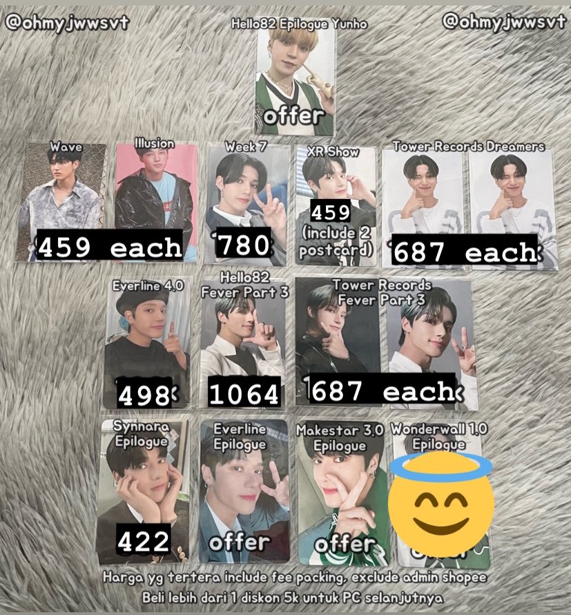 hongiesends's tweet photo. | wts lfb ateez pc ph - help rt | 

↷ from ina - wooyoung photocards

↷ prices in pic are all in except sf to ina add 

↷ dop : payo ( tentative ) 

#inafinds_bykams https://t.co/xozLNcNGGO