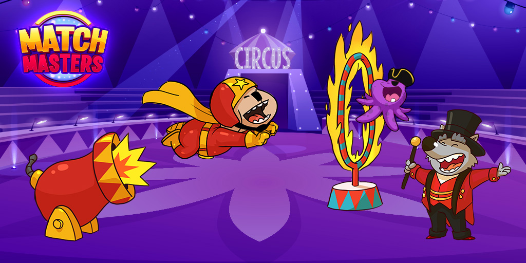 match_masters's tweet photo. It'sssssss.... SHOW TIME! 🎪🤡🤹‍♀️ But something isn't quite right 🤔 What doesn't belong in this Crazy Circus? #Retweet with the right answer and you could win a sticker token! Get playing now: https://t.co/Qyl7COvUq5 https://t.co/ZohVzbnDze